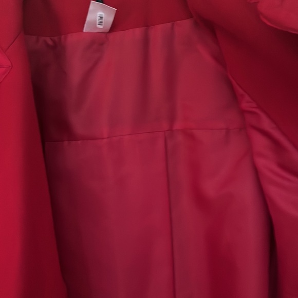 Trend-a-Porter | Wool coat with ribbon detail | Red | Size 10 - Picture 11 of 12